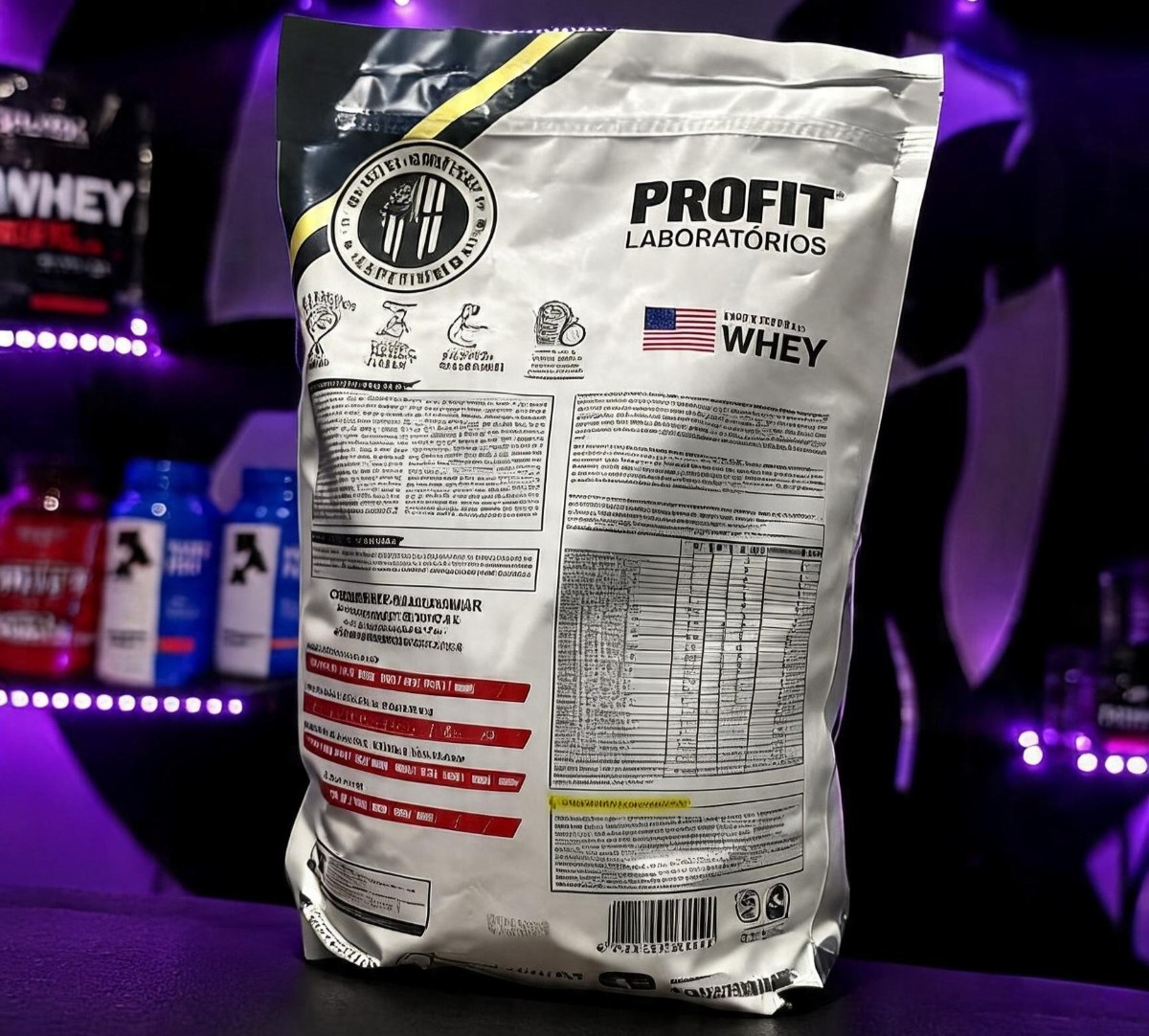Hipercalórico Profit 3kg - verso